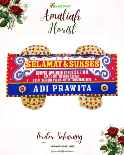 Karangan Bunga Ucapan Selamat di Ononamolo I Lot